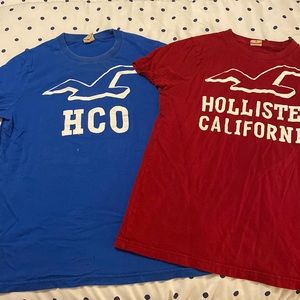 Bundle - Mens Hollister T Shirts